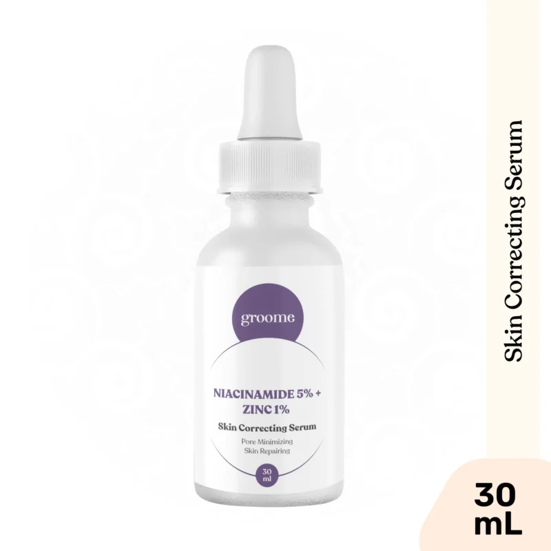 Groome Niacinamide 5% + Zinc 1% Skin Correcting Serum (30ml)