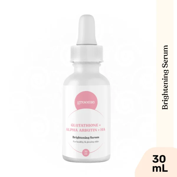 Groome Glutathione + Alpha Arbutin +HA Brightening Serum (30ml)