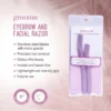 Groome Eyebrow and Facial Razor (Pack of 2pcs)